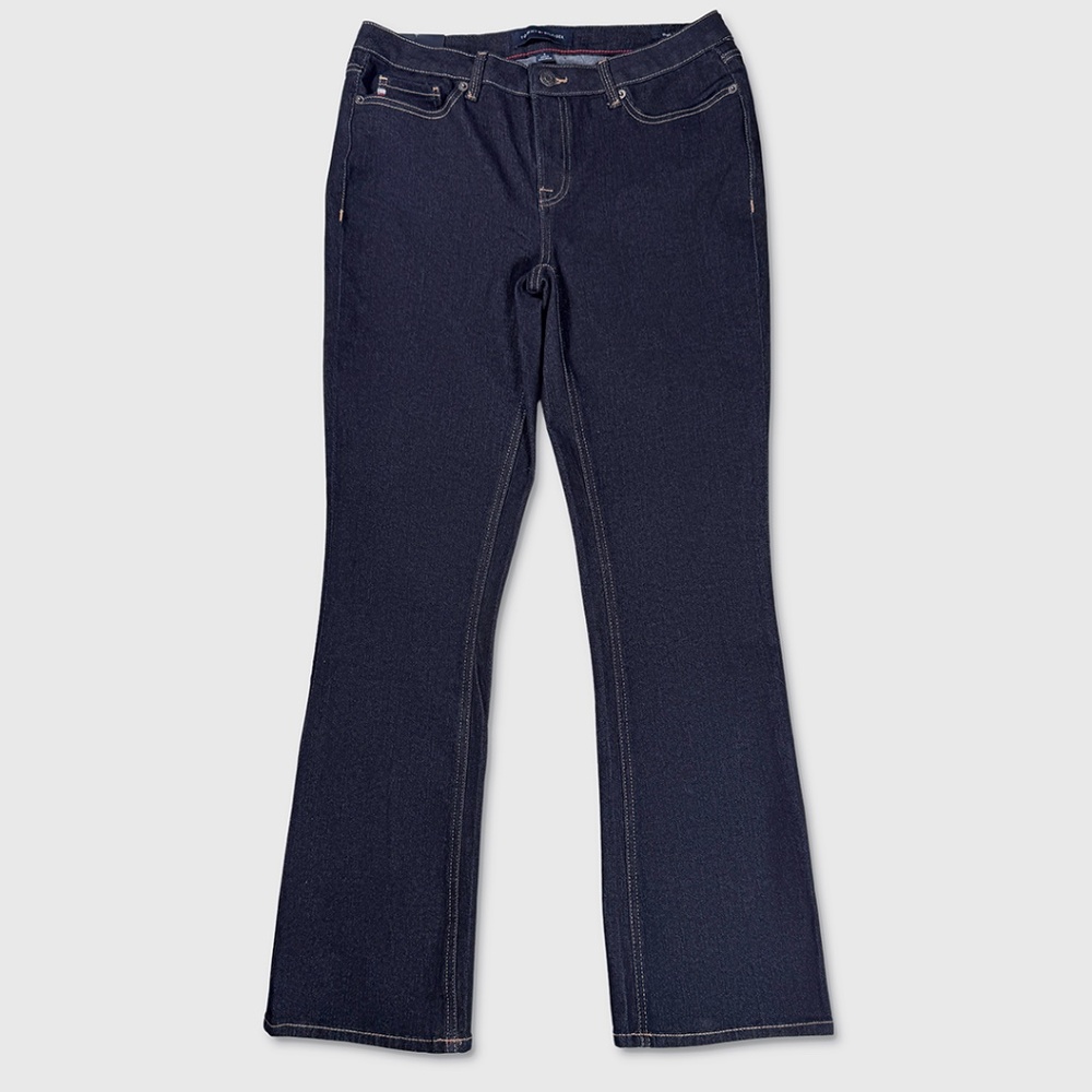 Tommy Hilfiger Tribeca Bootcut Jeans - NWT Womens Size 6 Dark Indigo - #48821-F9